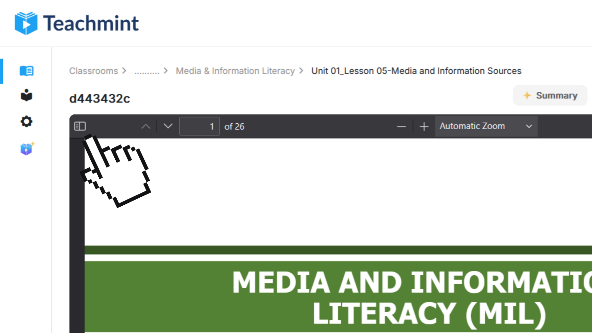 Open PDF in Teachmint